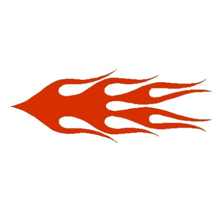 037 - Flame Decal Designs