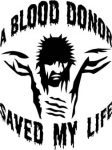 Blood Doner Decal