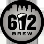 612 Brew Logo Circular Sticker