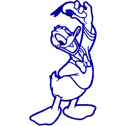 Donald Duck Hats Off