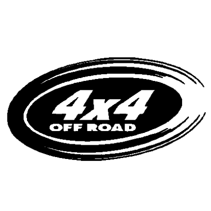 Off Road Oval auto decal