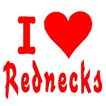 Love Rednecks Decal - 982