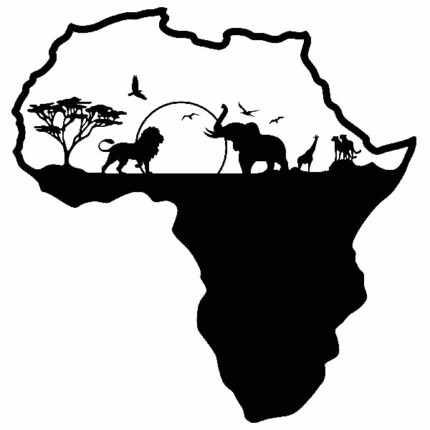 African Animal Decal 11