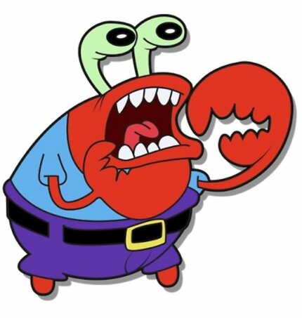 Angry-Mr-Krabs-Spongebob-Sticker