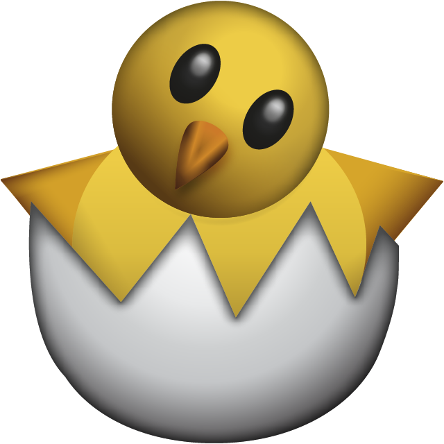 BABY CHICK Hatching_Emoji