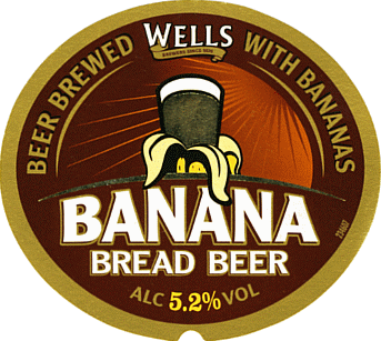 Banana Bread Beer Logo Sticker