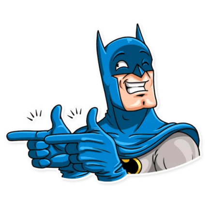 batman comic book_sticker 33