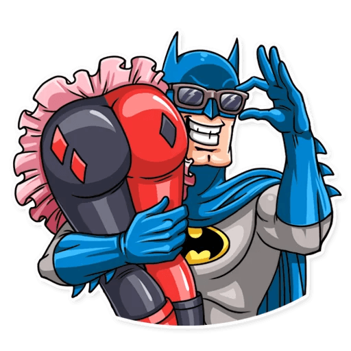 batman comic book_sticker 7
