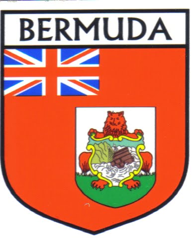 Bermuda Flag Crest Decal Sticker
