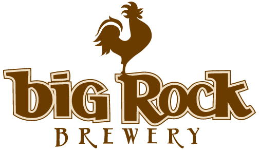 Big Rock logo sticker