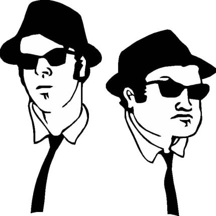 Blues Brothers Decal