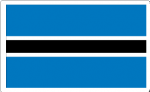 Botswana Flag Decal