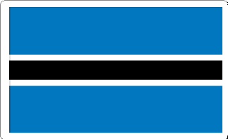 Botswana Flag Decal