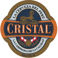 Cerveza Cristal Beer from Peru