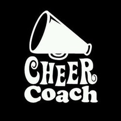 Cheer Coach Diecut Spirit Sport Decal