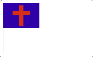 Christianity Flag Decal