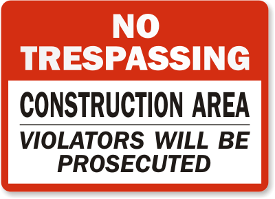 Construction Safety Signs and Labels 01