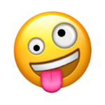 crazy silly emoji