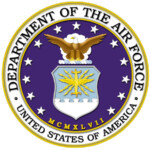 department of the air force logo sticker