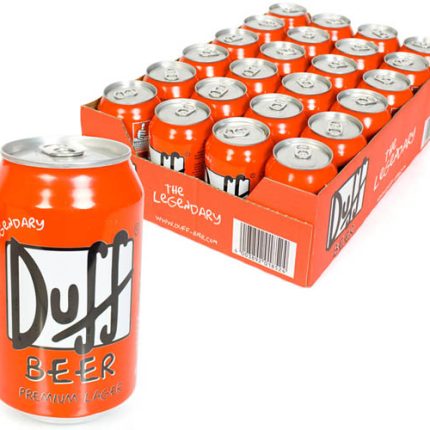 Duff Beer 24 Case of Cans Sticker