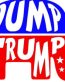 DUMP TRUMP ELEPHANT STICKER