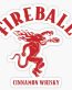 FIREBALL WHISKEY LOGO STICKER