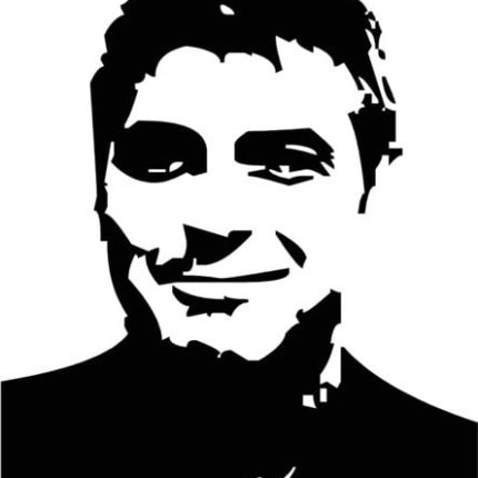 George Clooney Celeb 3 Decal Sticker