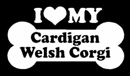 I Love My Cardigan Welsh Corgi