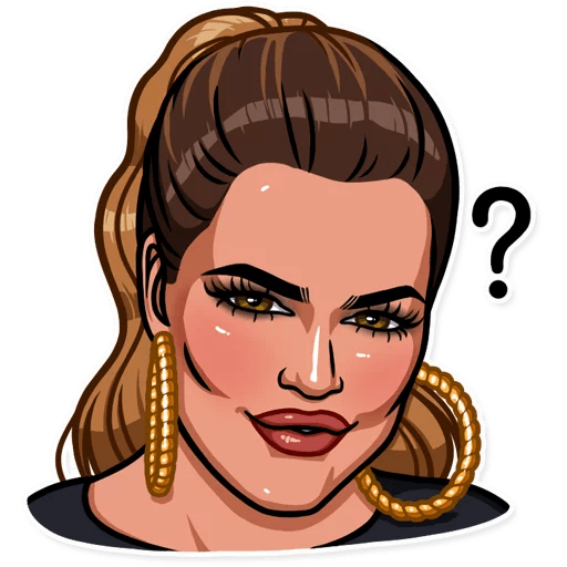 kardashian family_celebrity sticker 24