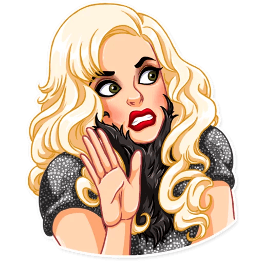 Lady Gaga_Band Sticker 4