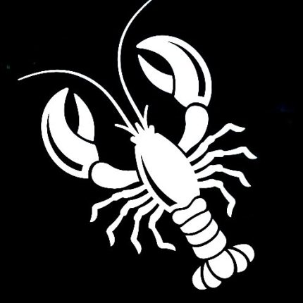 Lobster Window Decal Sticker