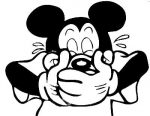 Mickey Laughing