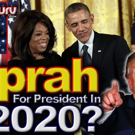 OPRAH FOR PRESIDENT 2020 STICKER OBAMA