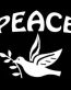 Peace Dove Christian Decal Sticker
