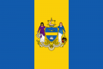Pennsylvania Philadelphia City Flag Sticker