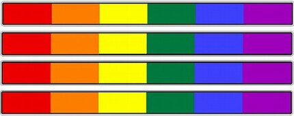 PRIDE STRIPS Set of Four