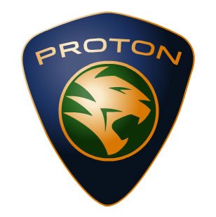 Proton Cars Logo Vinyl Decal Sticker