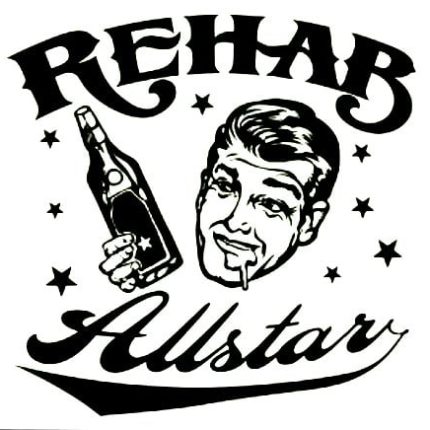 Rehab Allstars Diecut Vinyl Decal