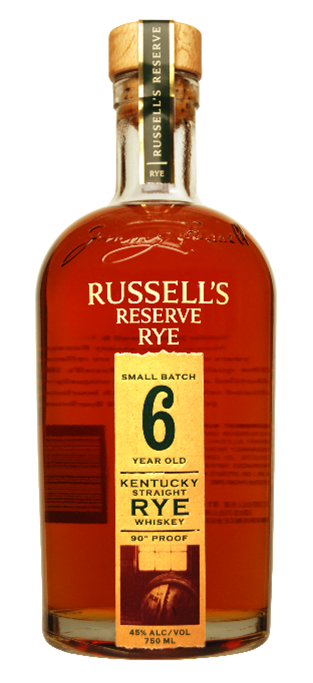 Russells Rye Bottle Shot Decal