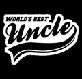 worlds best uncle Funny Guy Sticker