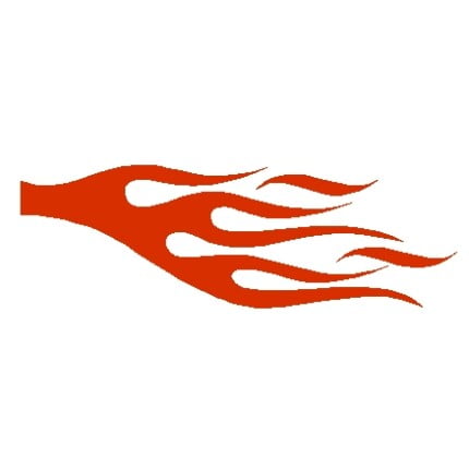 034 - Flame Decal Designs