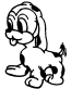 416 Puppy Vinyl Auto Decal