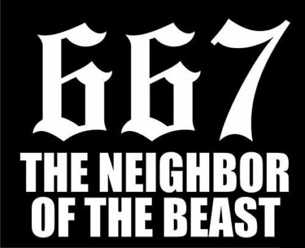 667 Neighbor of the Beast Decal