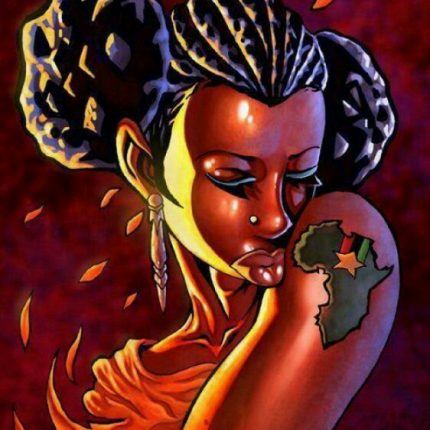 6 African Fine Art Sticker 4