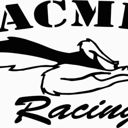 ACME RACING WILE COYOTE AUTO DECAL right