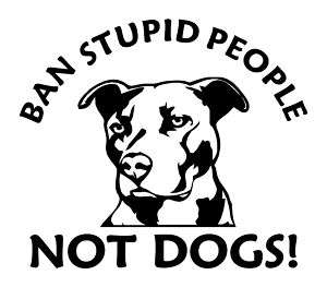Ban Stupid People Diecut Decal