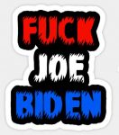 BIDEN SUCKS STICKER 8