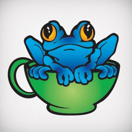 Blue Frog Brewing Company Logo