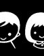 boy and girl cute cie cut car decal