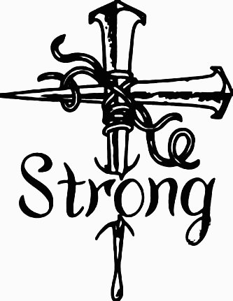 Cross Strong Decal